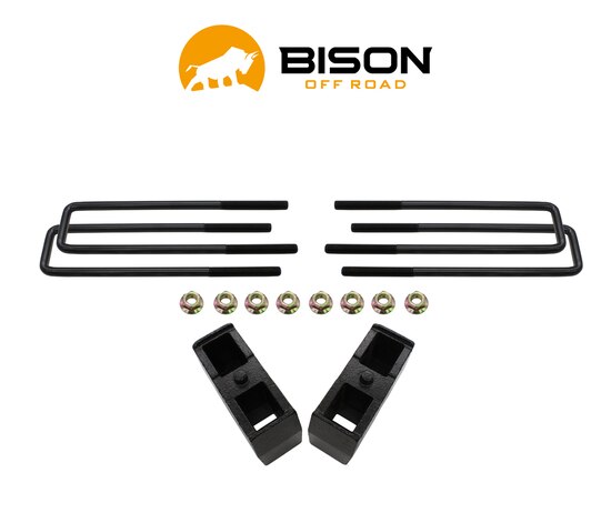 Bison Off Road 4 inch block kit for Silverado and Sierra